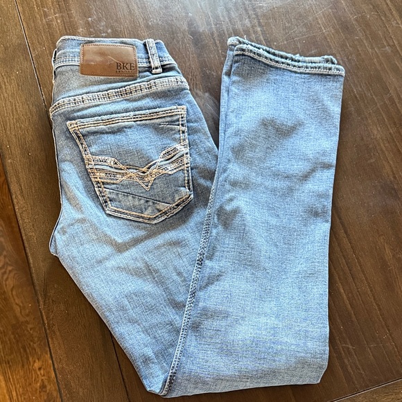 BKE Faded Blue Denim Jeans - Picture 7 of 11